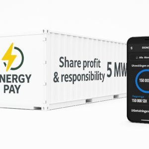 Batteri 5 MWh Energilagring